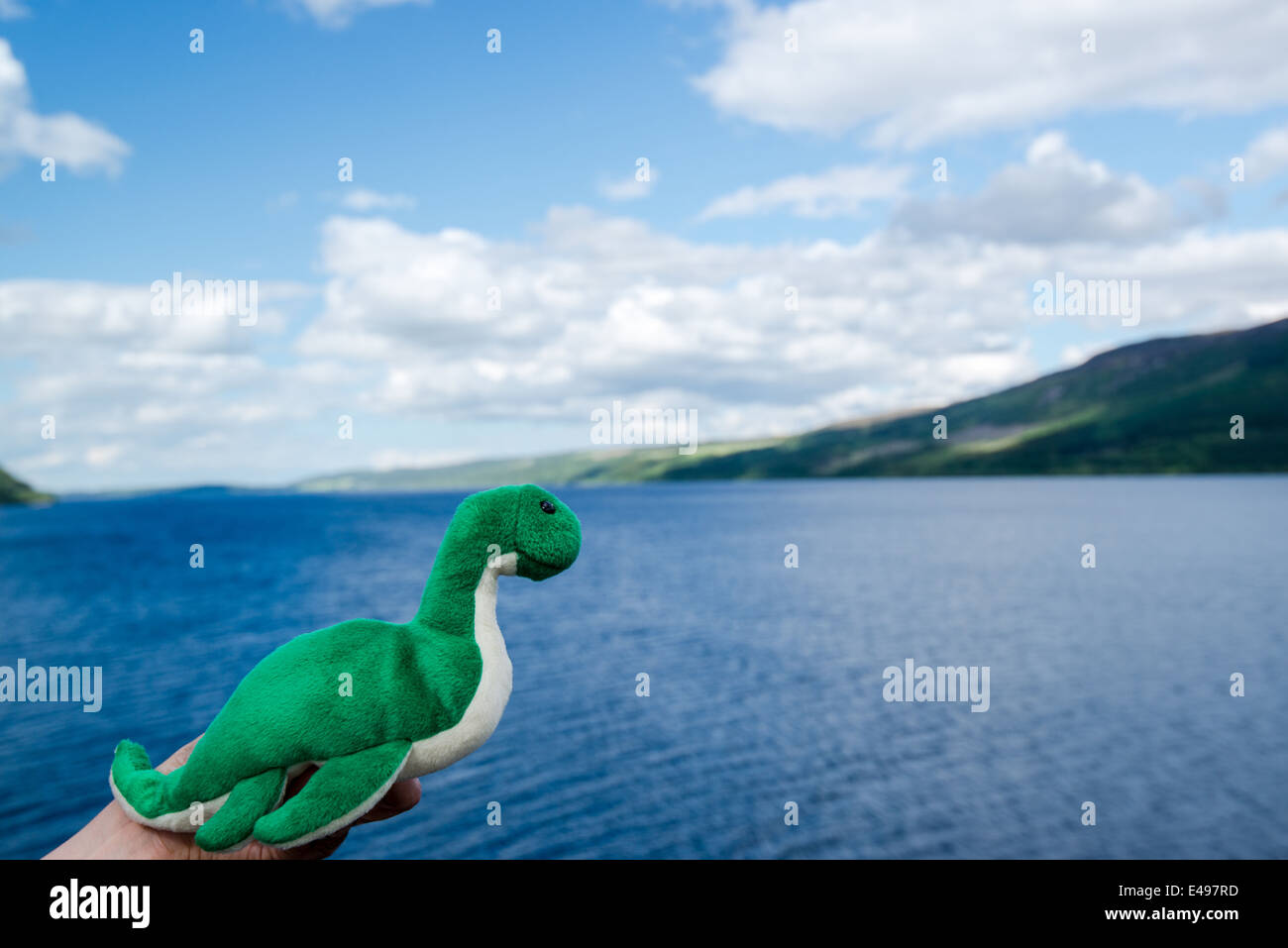 loch ness monster cuddly toy