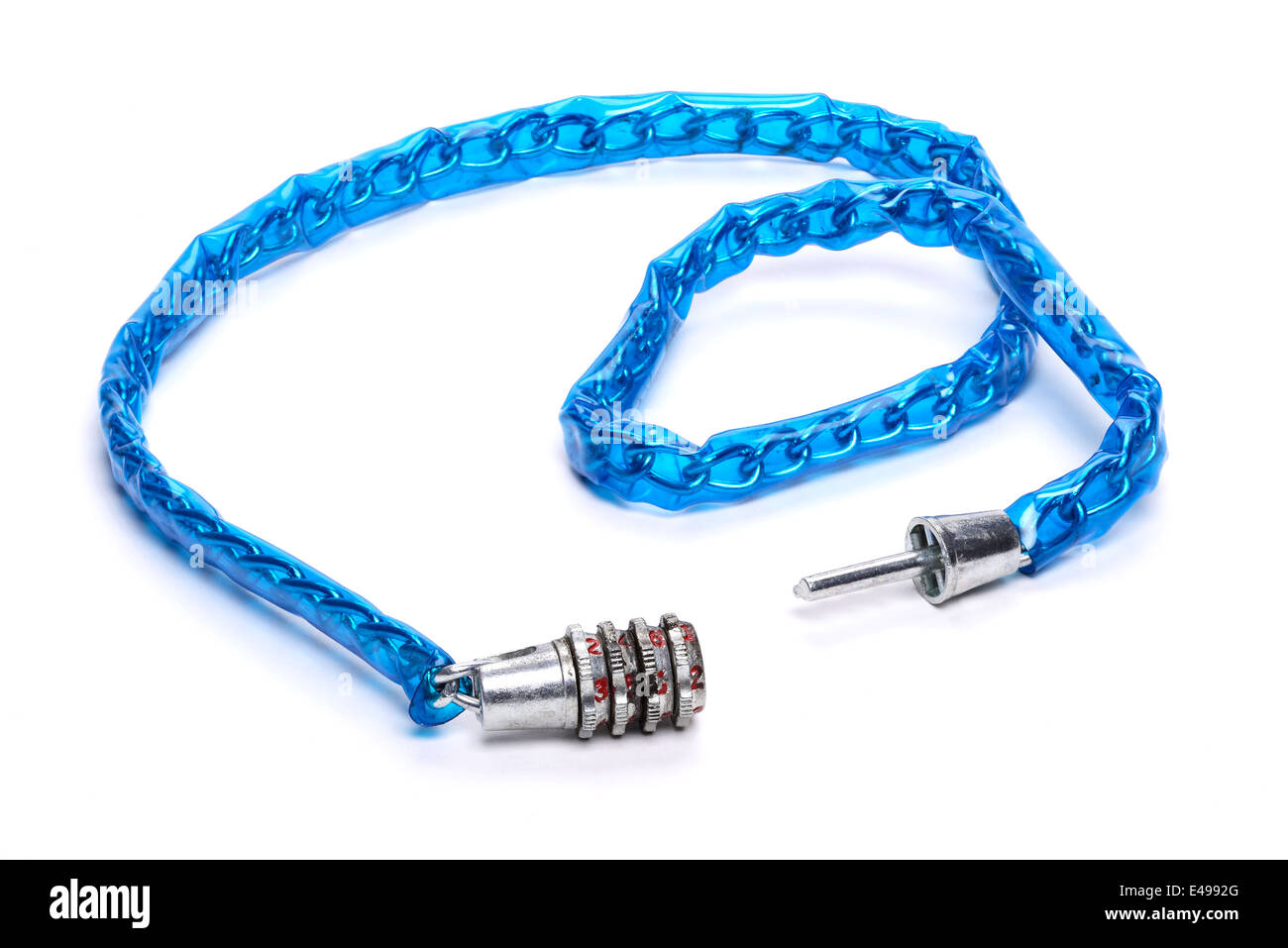 Bike chain lock hi-res stock photography and images - Alamy