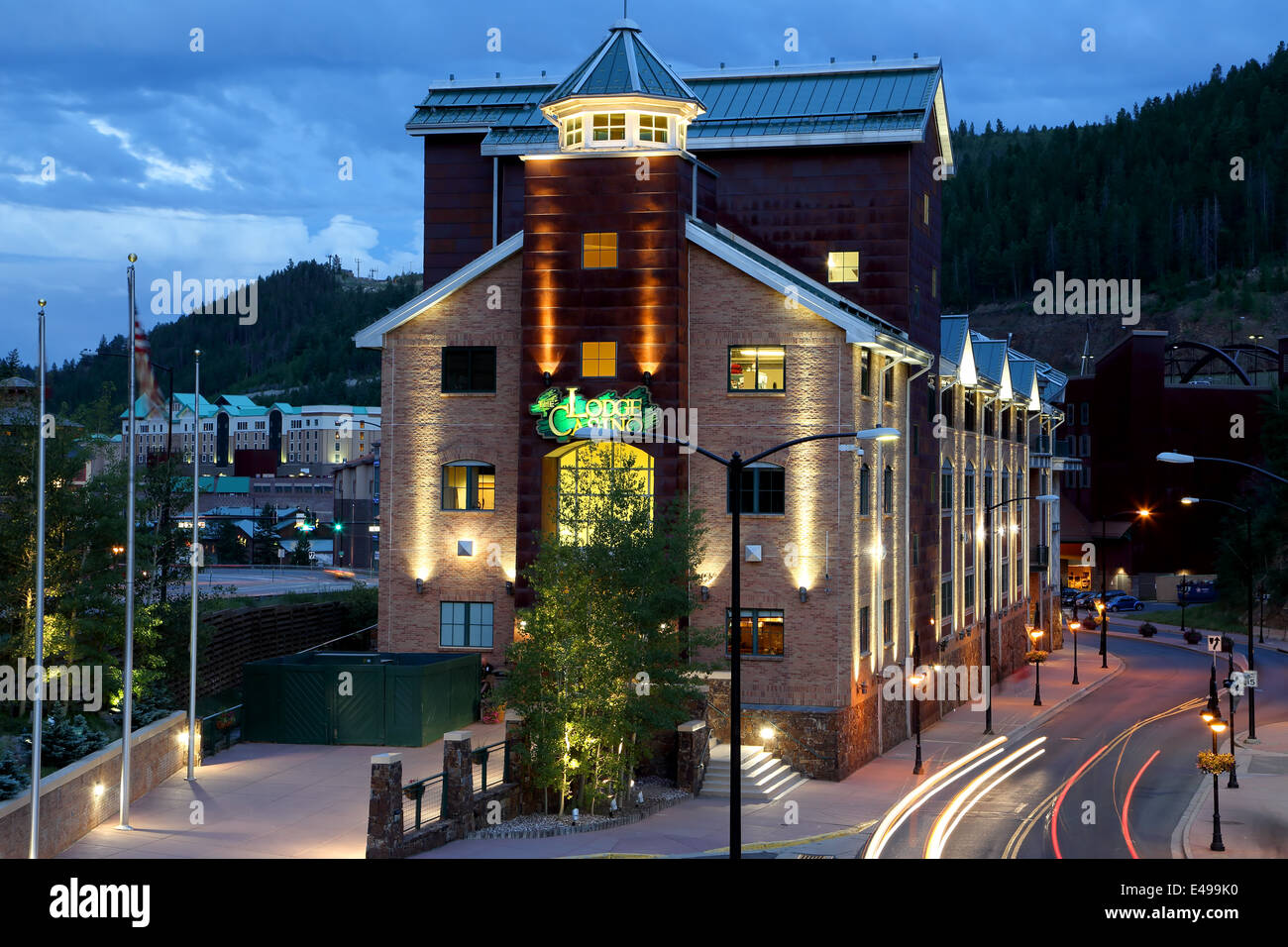 Lodge Casino, Black Hawk, Colorado USA Stock Photo