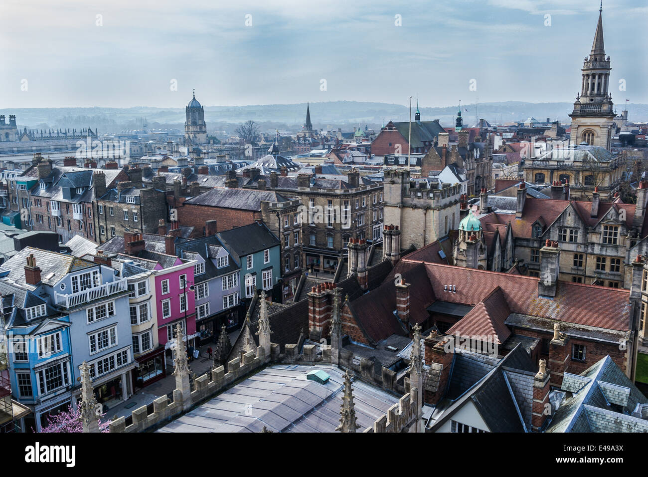 Oxford Rooftops High Resolution Stock Photography and Images - Alamy