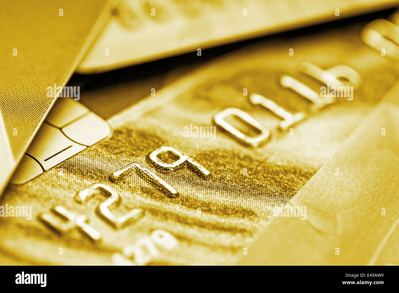 Stack of credit cards Stock Photo Alamy