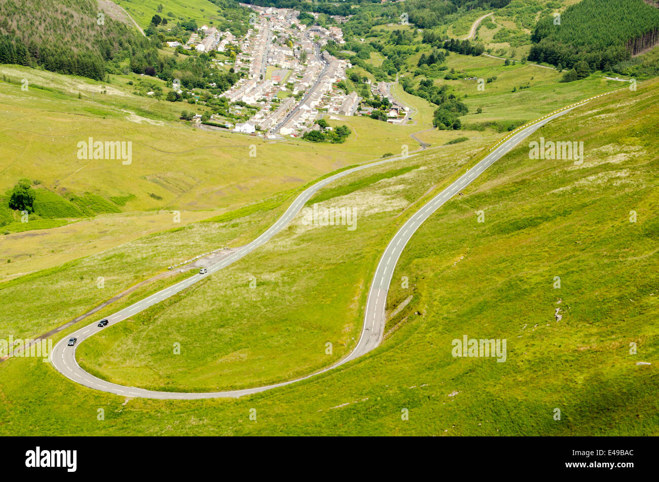 Treorchy, Cwmparc, Rhondda Valley, South Wales UK Stock Photo Alamy