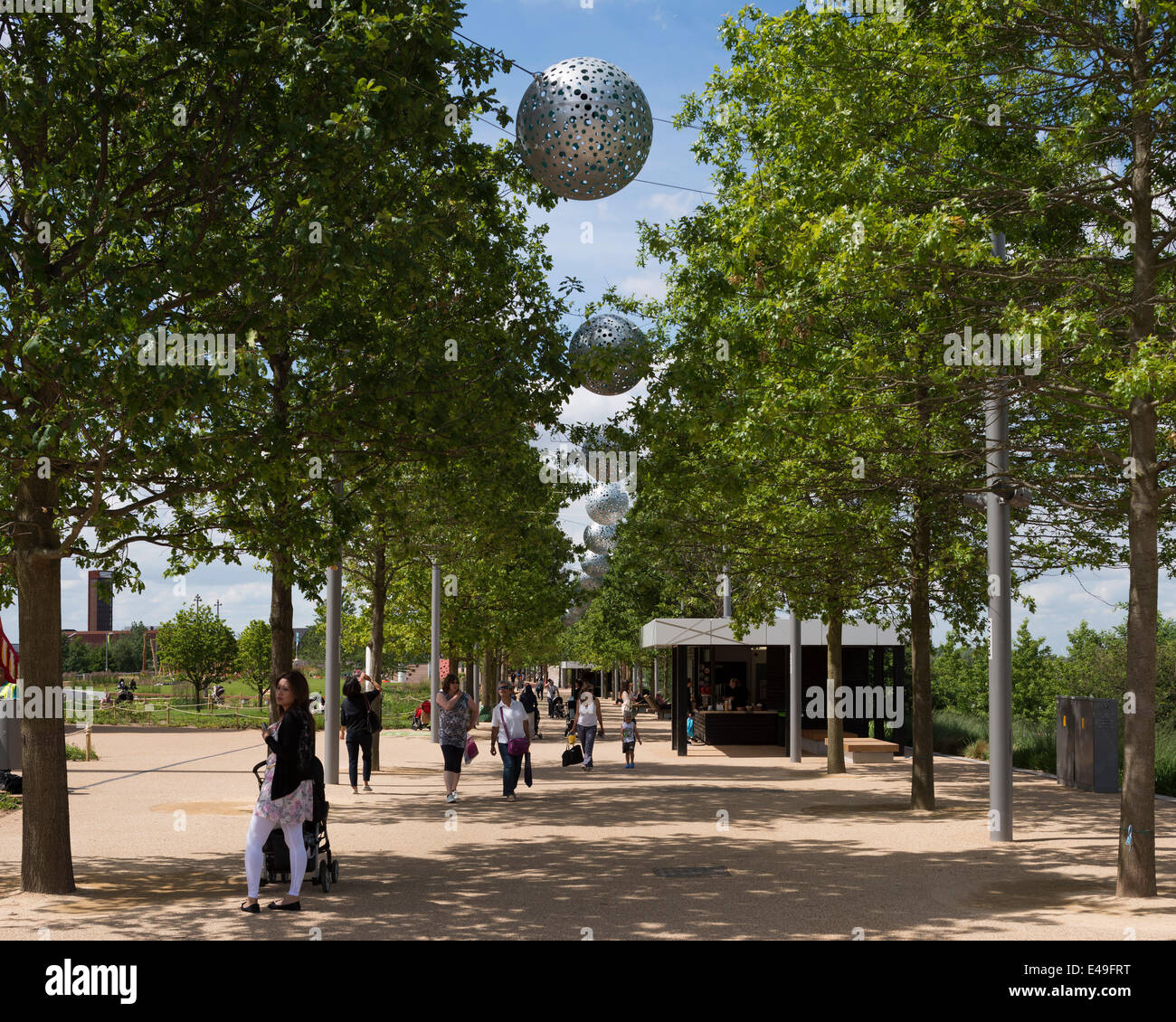 Queen Elizabeth Olympic Park, London, United Kingdom. Architect James