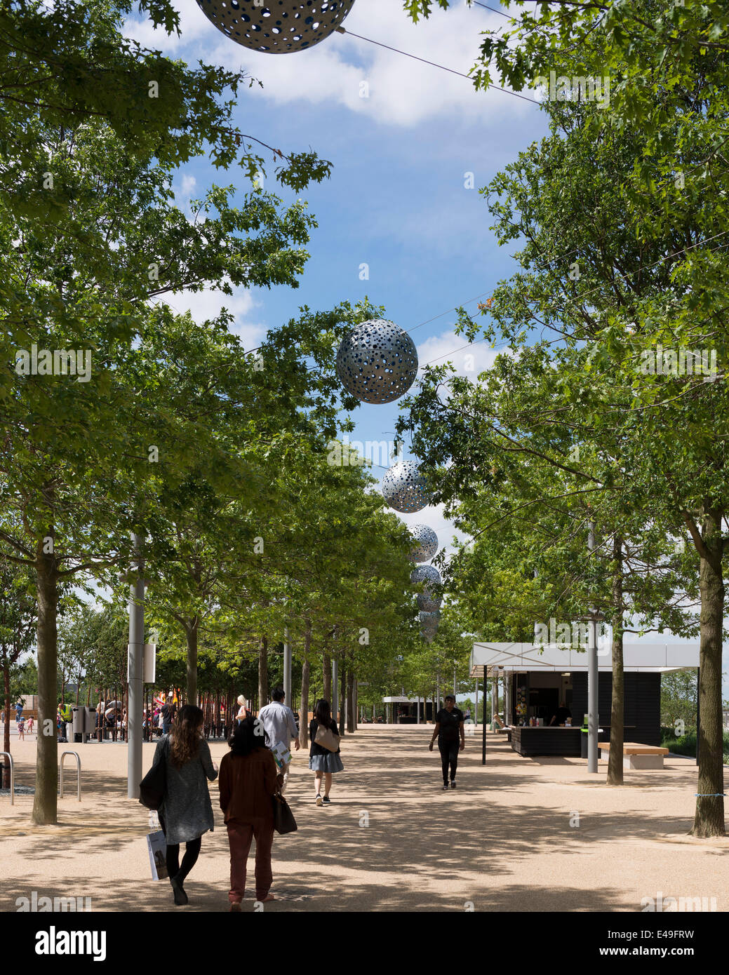 Queen Elizabeth Olympic Park, London, United Kingdom. Architect James