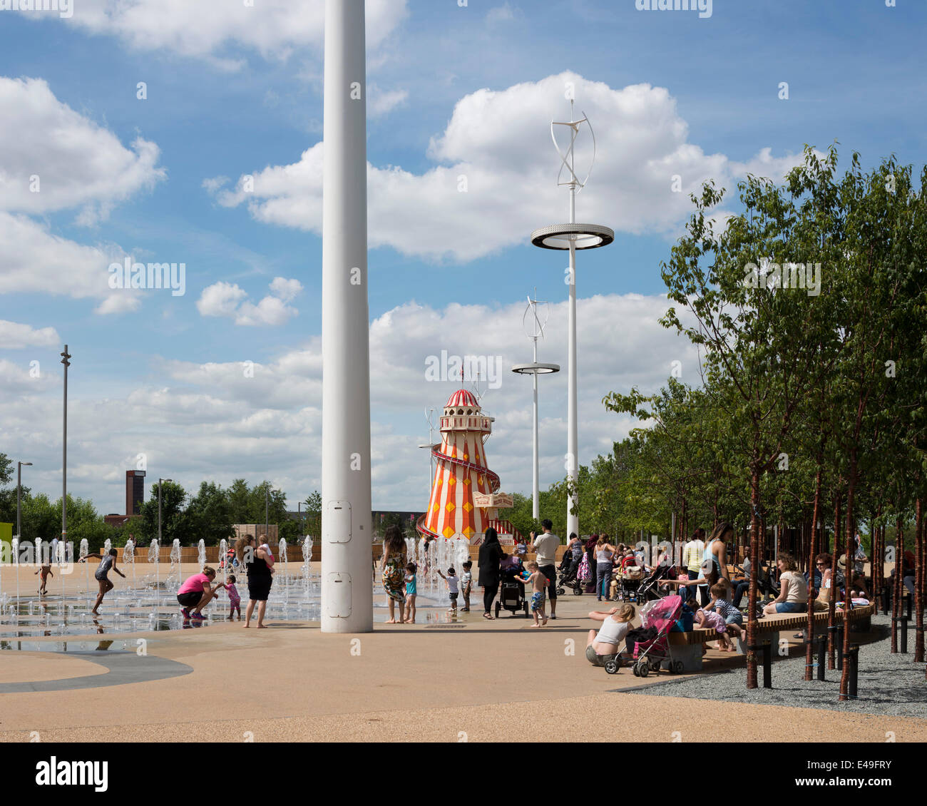 Queen Elizabeth Olympic Park, London, United Kingdom. Architect James
