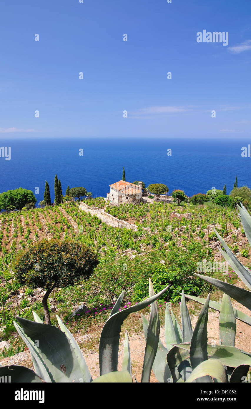 beautiful Place on Elba Island,Italy Stock Photo