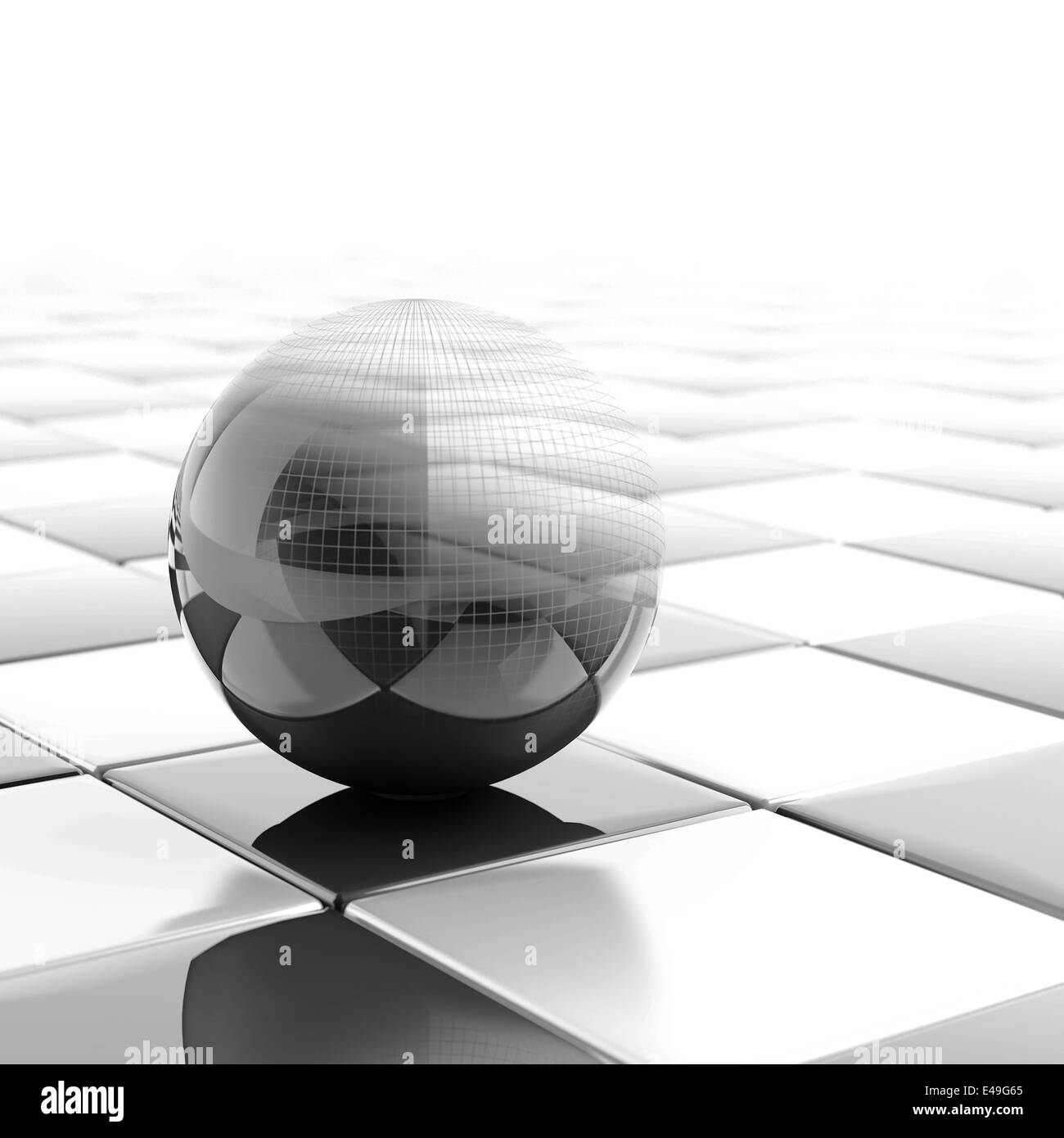 Black white striped ball hi-res stock photography and images - Alamy