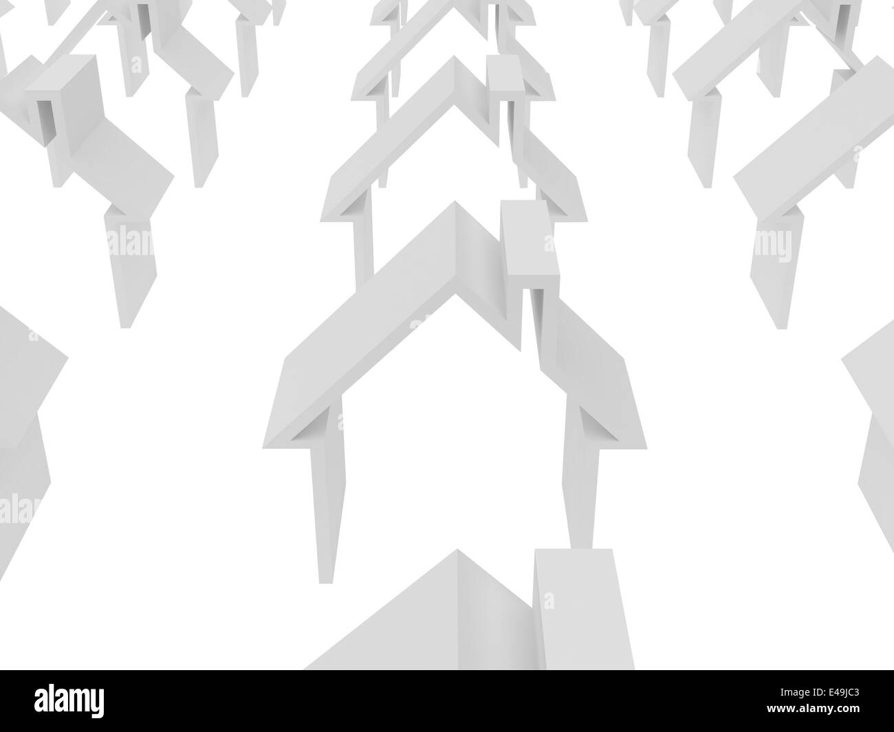 Many white houses Stock Photo Alamy