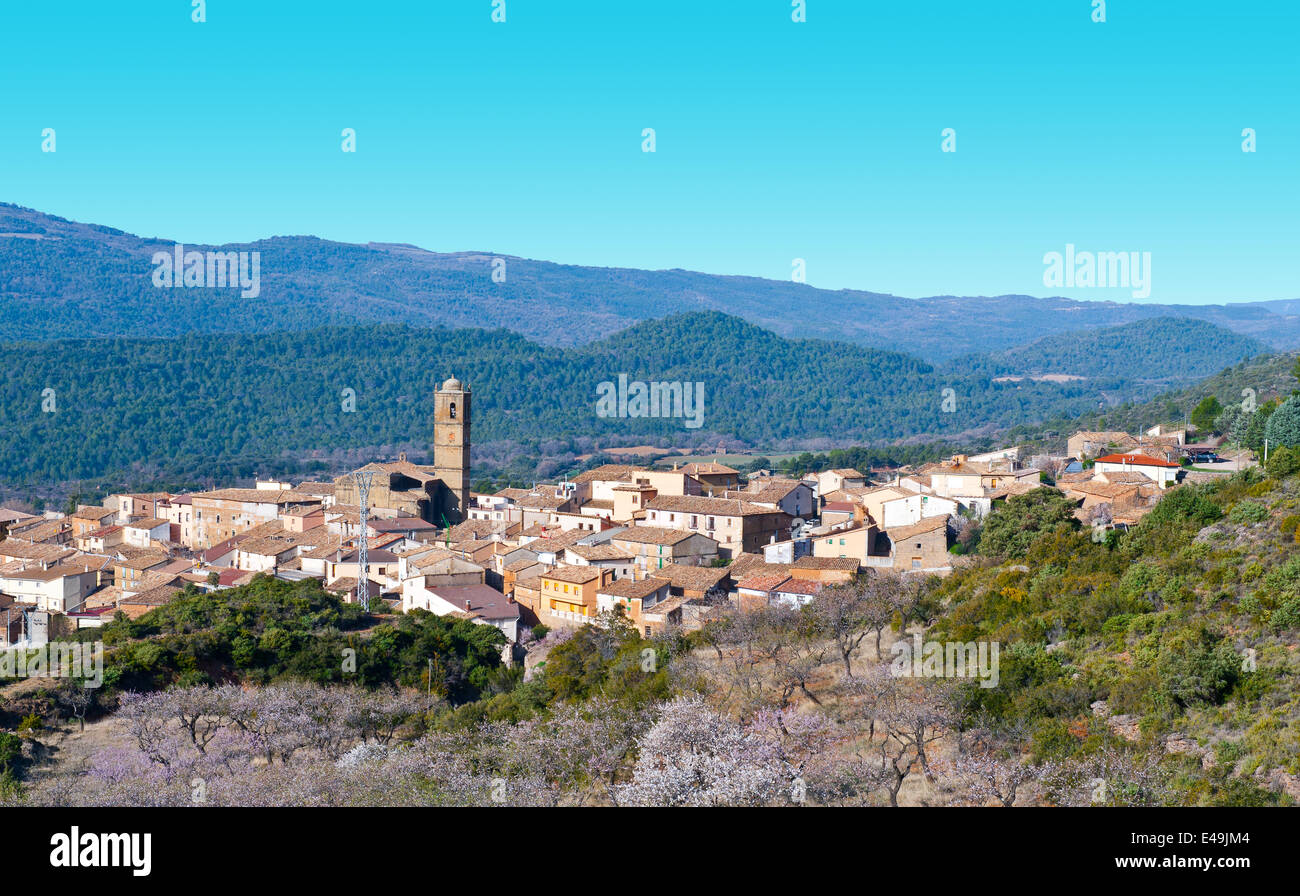 Slope mountain medieval tower hi-res stock photography and images - Alamy