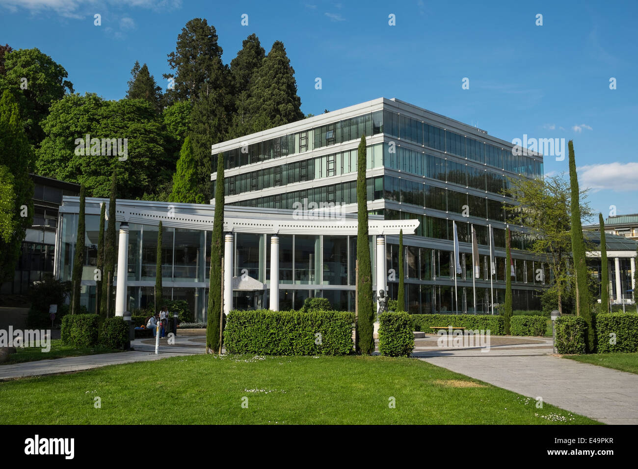 Germany, Baden-Wuerttemberg, Baden-Baden, Caracalla Therme thermal bath Stock Photo