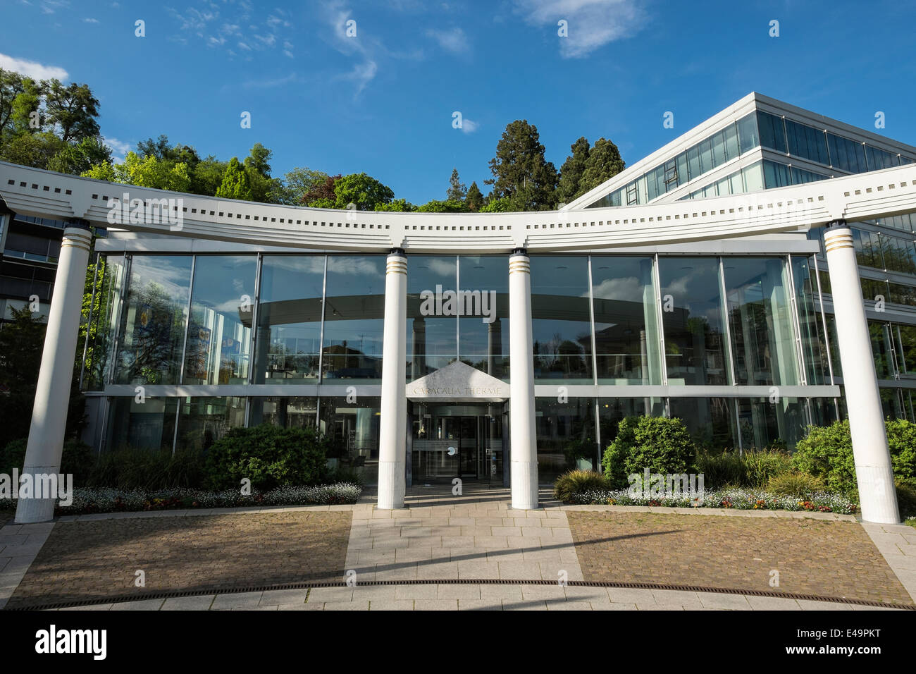 Germany, BadenWuerttemberg, BadenBaden, Caracalla Therme thermal bath Stock Photo Alamy
