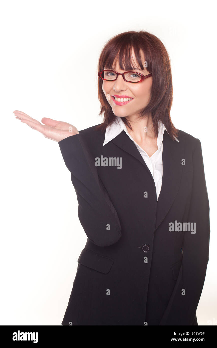 Business product placement hand hi-res stock photography and images - Alamy