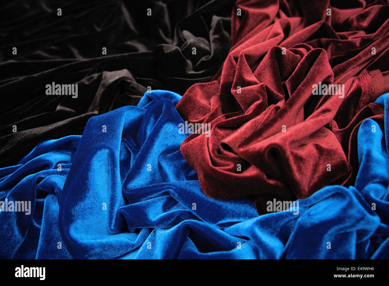 Black velour texture hi-res stock photography and images - Alamy