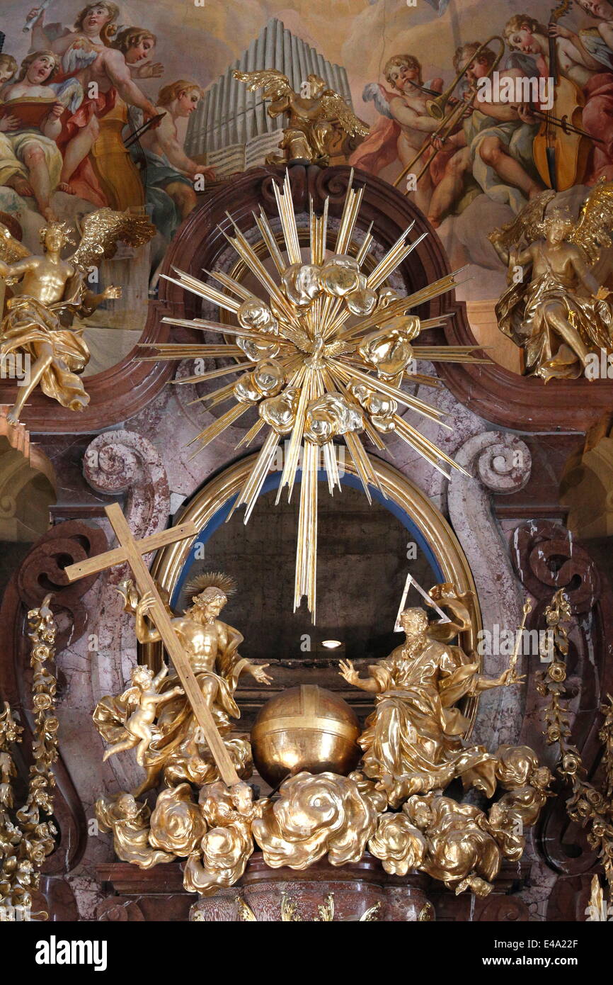 Holy Trinity, Klosterneuburg Abbey, Lower Austria, Austria, Europe Stock Photo
