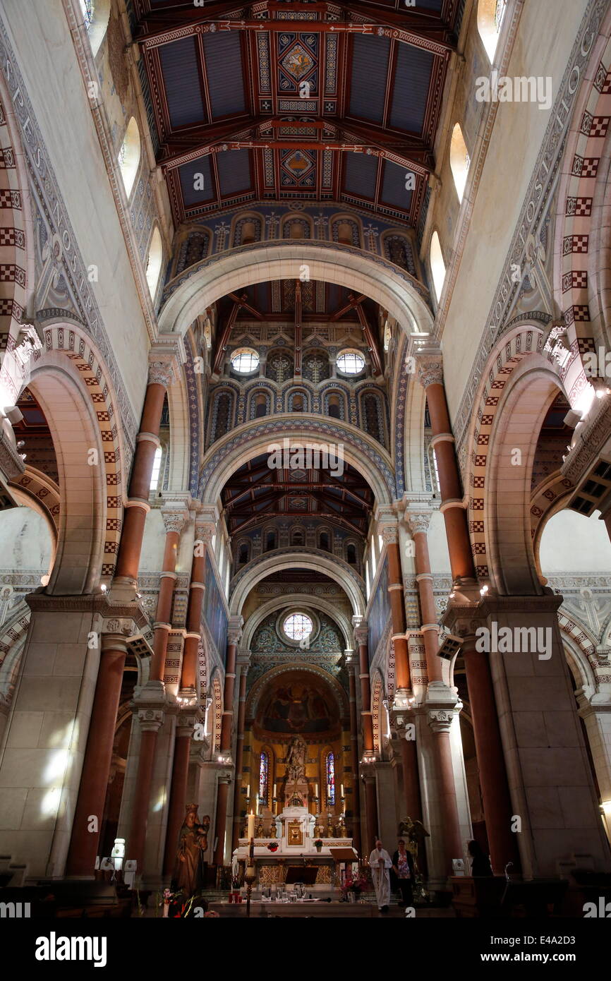 Notre Dame de Brebieres basilica, Albert, Somme, France, Europe Stock Photo