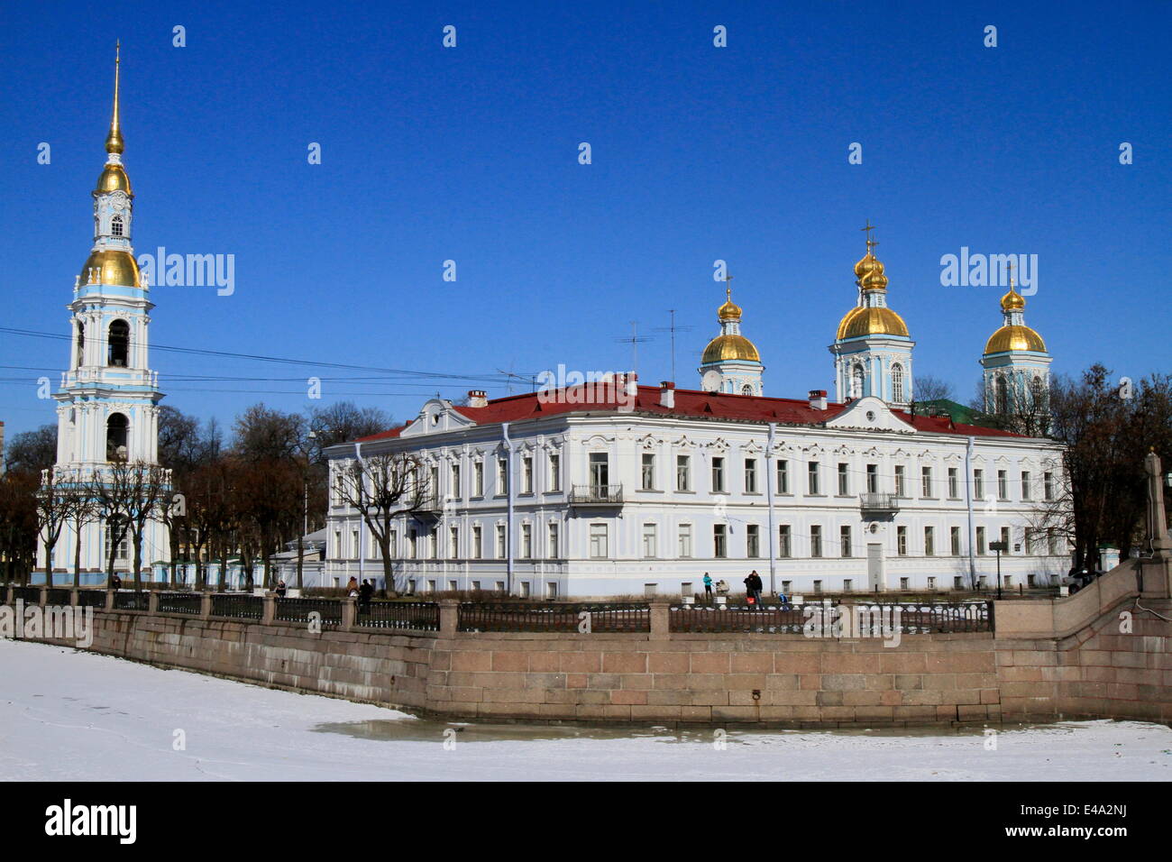 Russian Orthodox Church, St. Peterburg, Russia, Europe Stock Photo