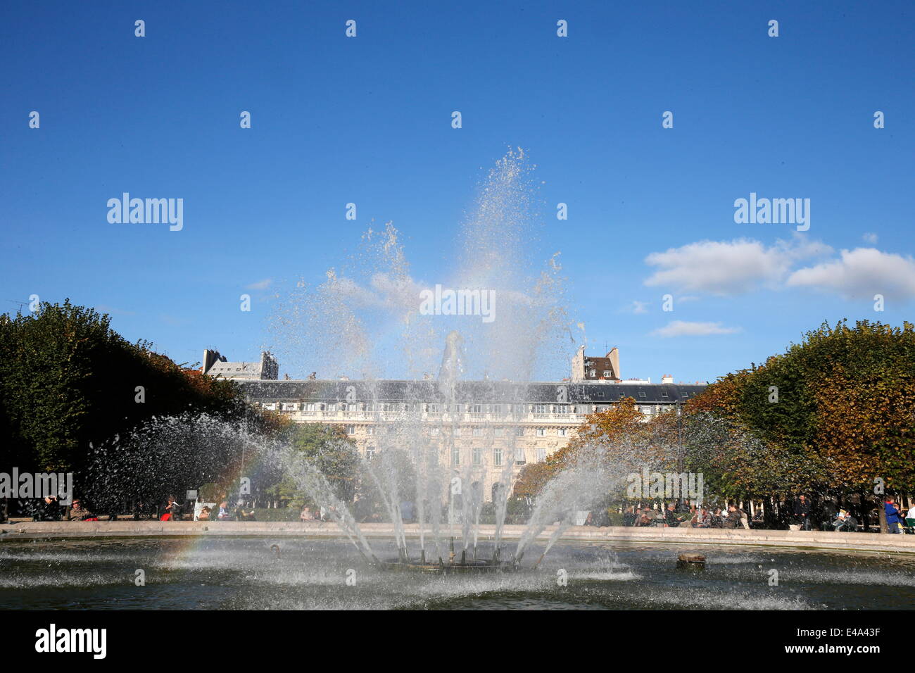 Palais-Royal Gardens, Paris, France, Europe Stock Photo