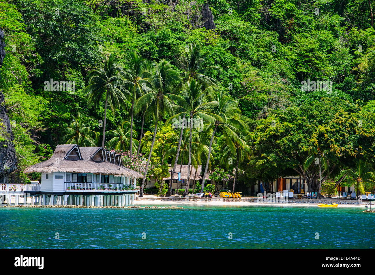 El nido resorts Miniloc island, Bacuit archipelago, Palawan, Philippines, Southeast Asia, Asia Stock Photo
