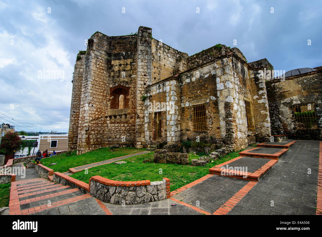 Monasterio de San Francisco, Old Town, UNESCO, Santo Domingo, Dominican Republic, West Indies, Caribbean, Central America Stock Photo