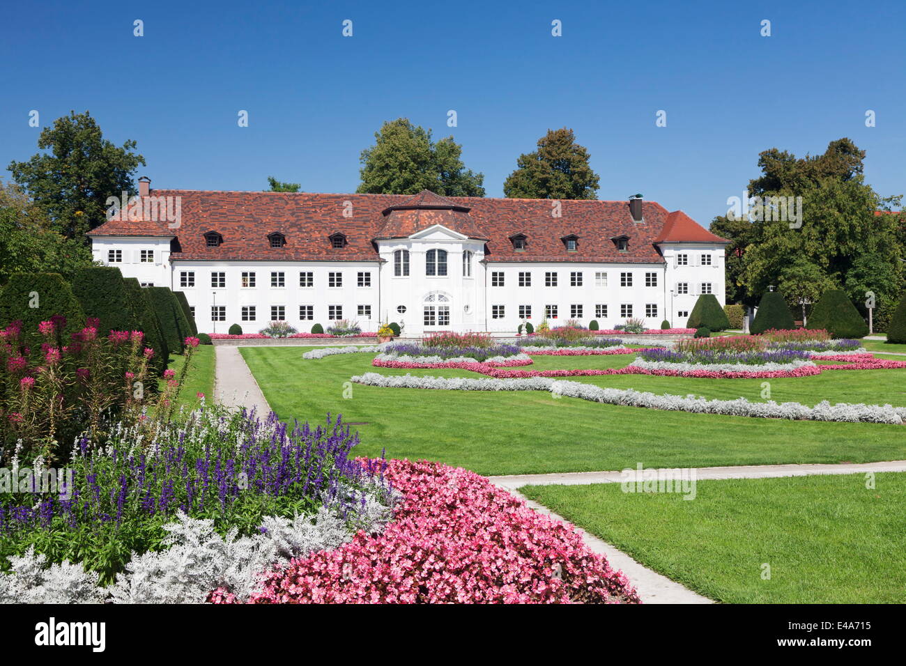 Orangery at Court Garden Hofgarten, Kempten, Schwaben, Bavaria, Germany