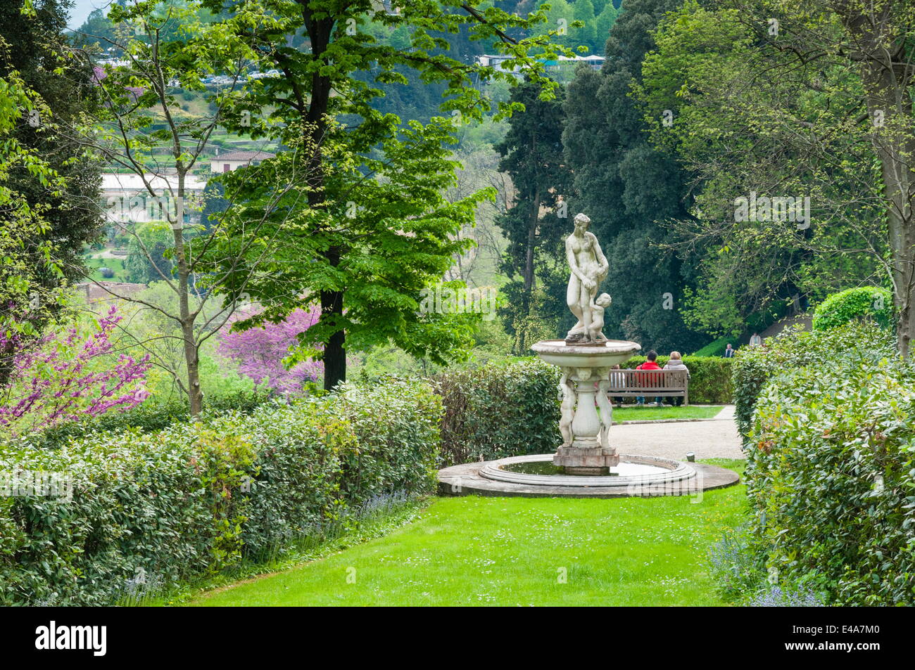 Giardino Bardini, Florence (Firenze), UNESCO World Heritage Site, Tuscany, Italy, Europe Stock Photo