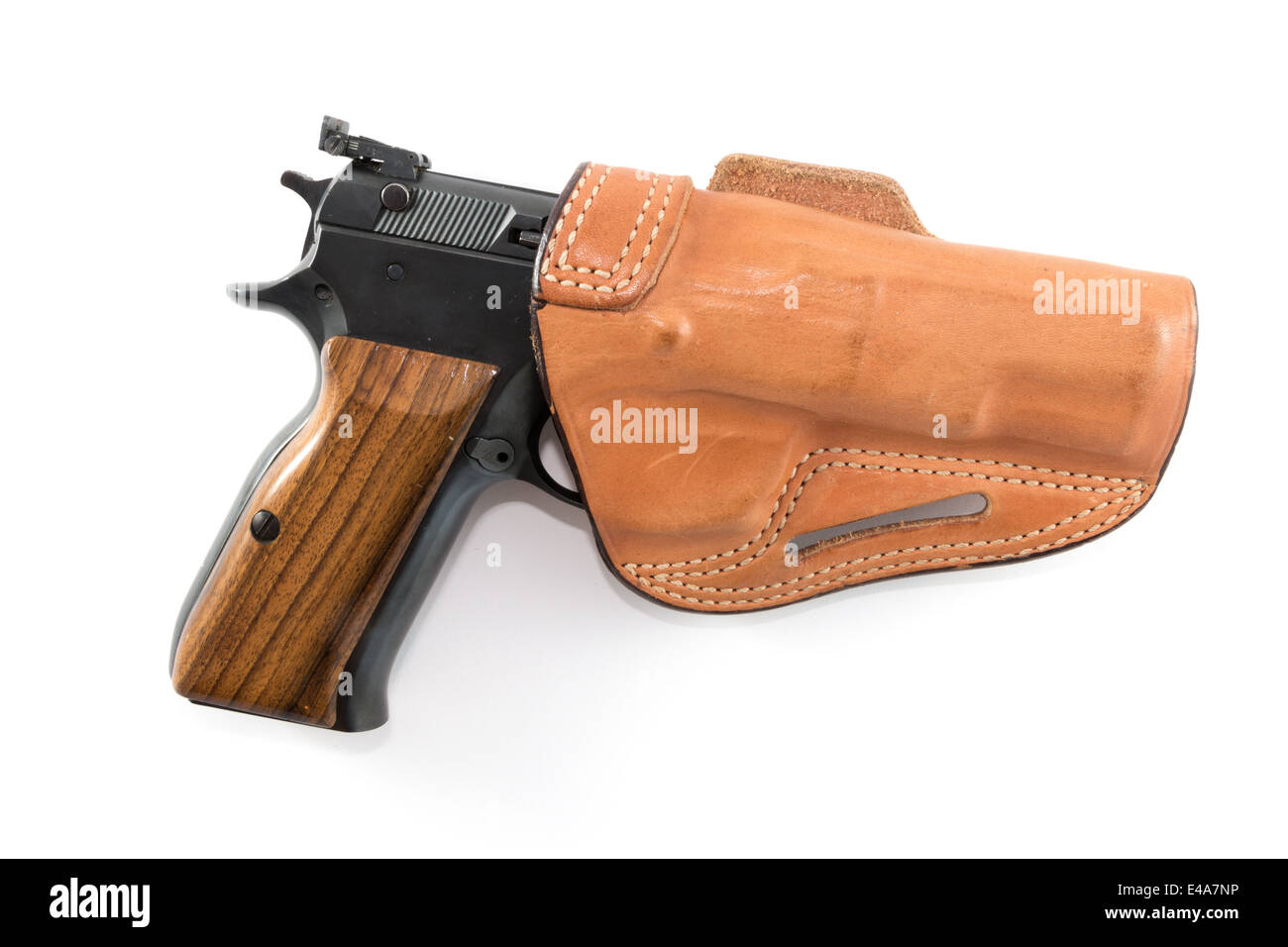 Police gun holster Banque de photographies et d'images à haute