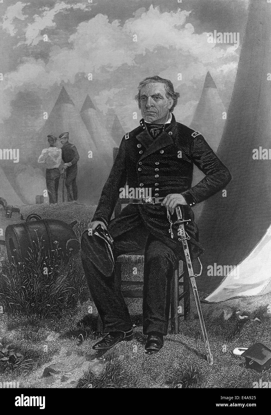 Zachary Taylor, 1784 1850, the 12th President of the United States
