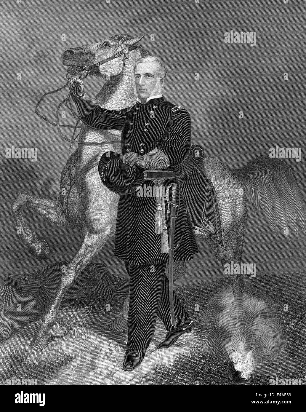James Samuel Wadsworth, 1807 - 1864, a philanthropist, politician, and a Union general in the American Civil War, Stock Photo