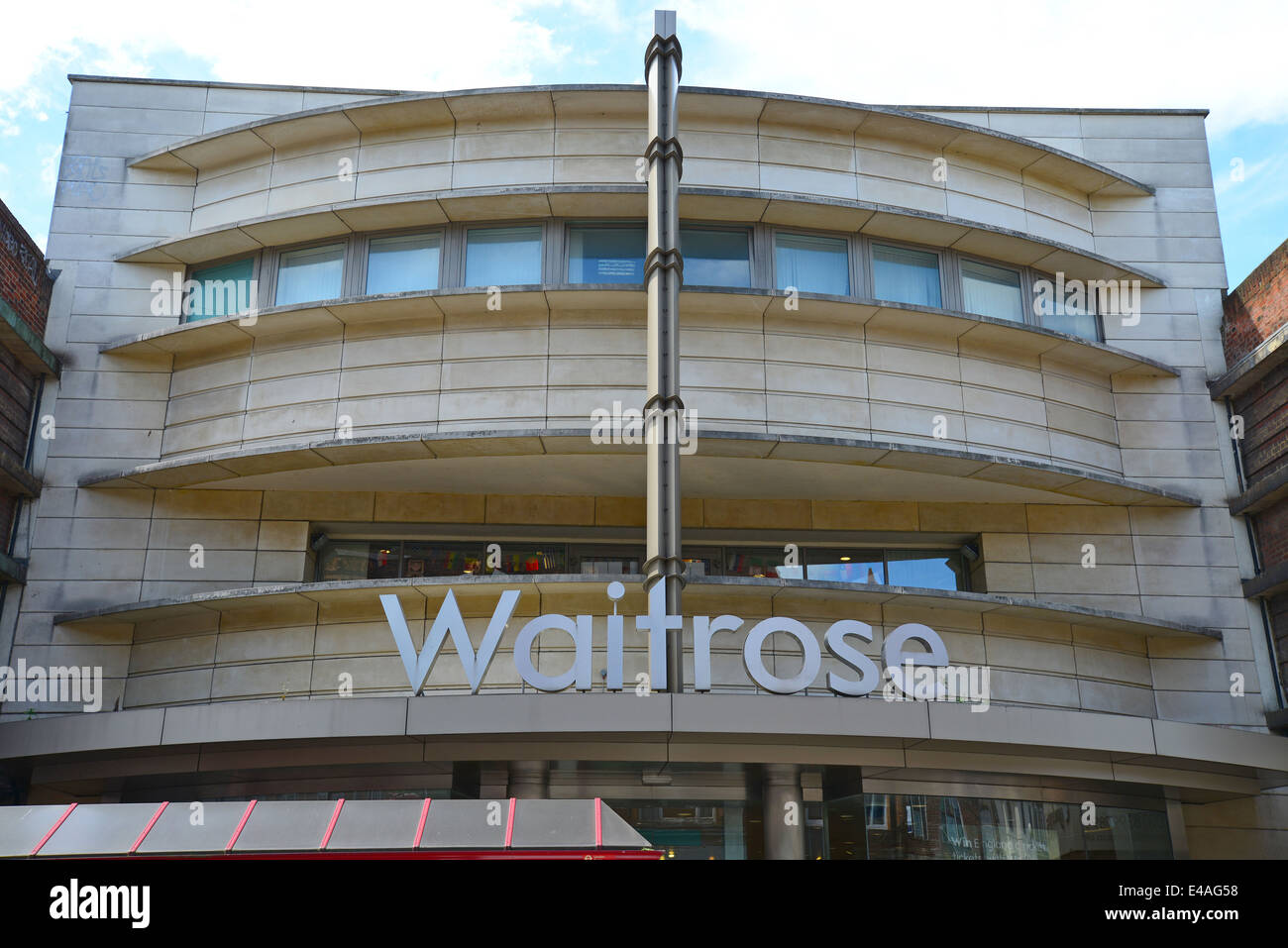 Waitrose Supermarket, Claremont Road, Surbiton, Royal Borough of Kingston upon Thames, Greater London, England, United Kingdom Stock Photo