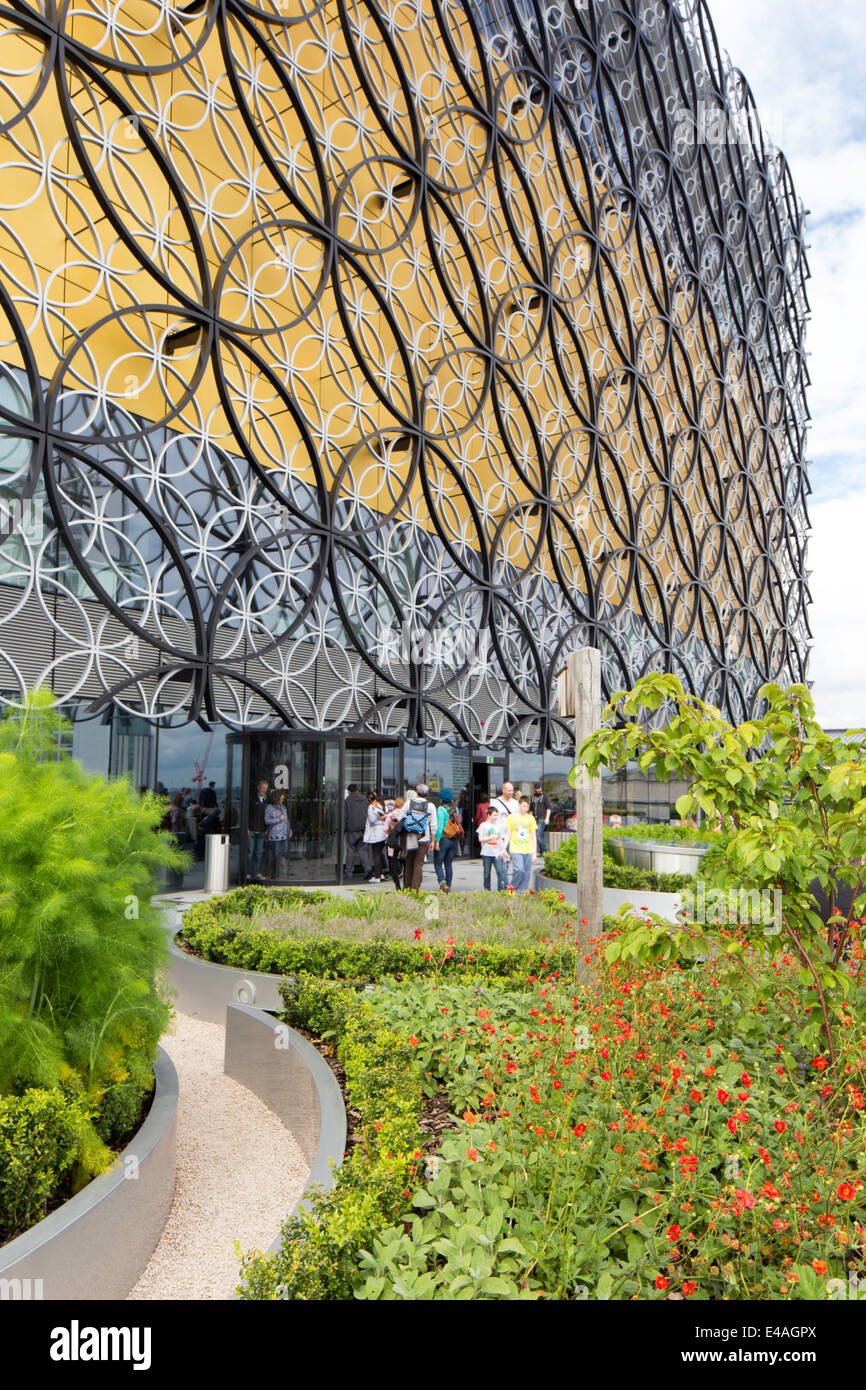 Birmingham library garden hires stock photography and images Alamy