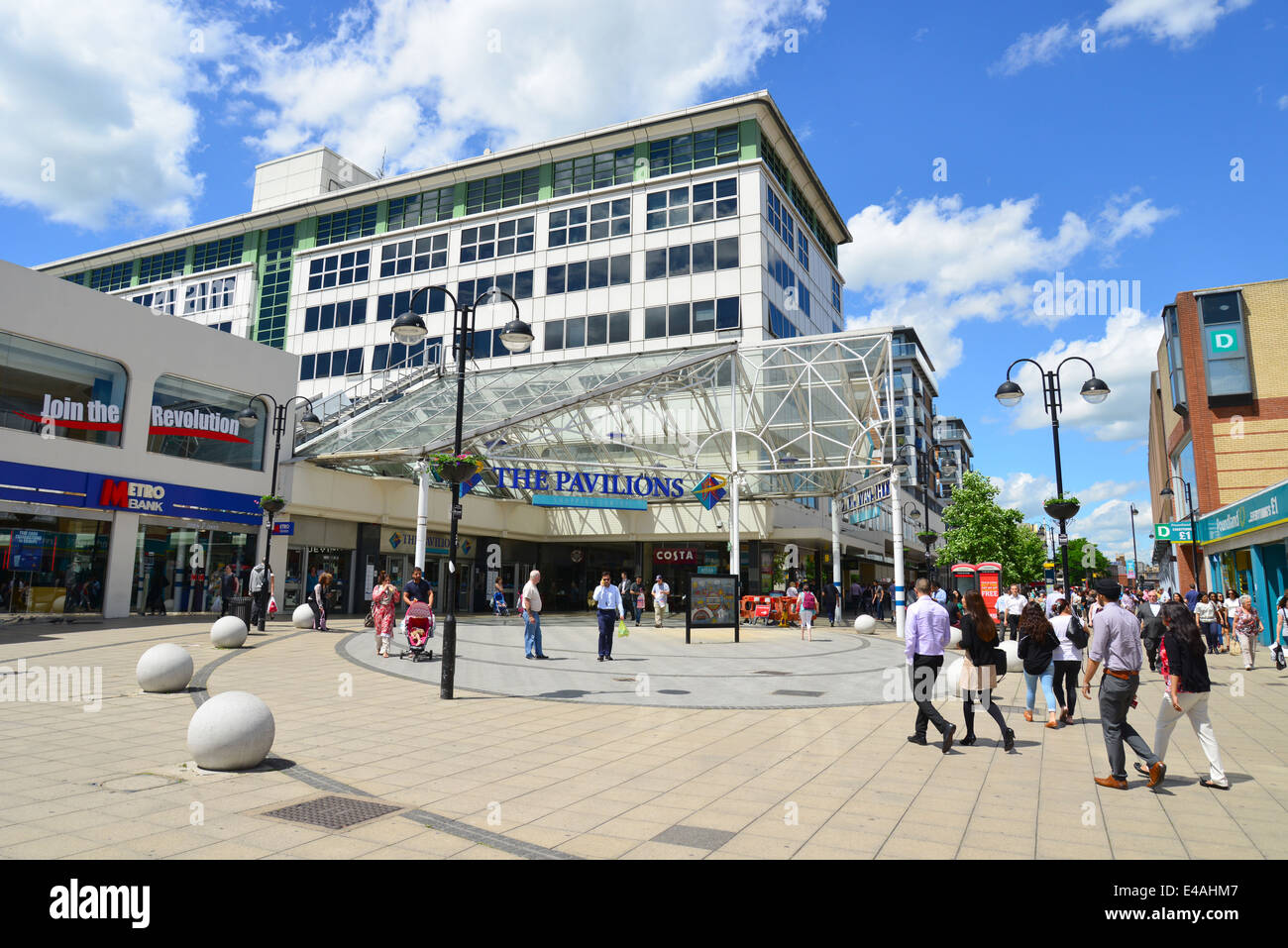 The Pavilions shopping centre, Uxbridge High Street, Uxbridge, London