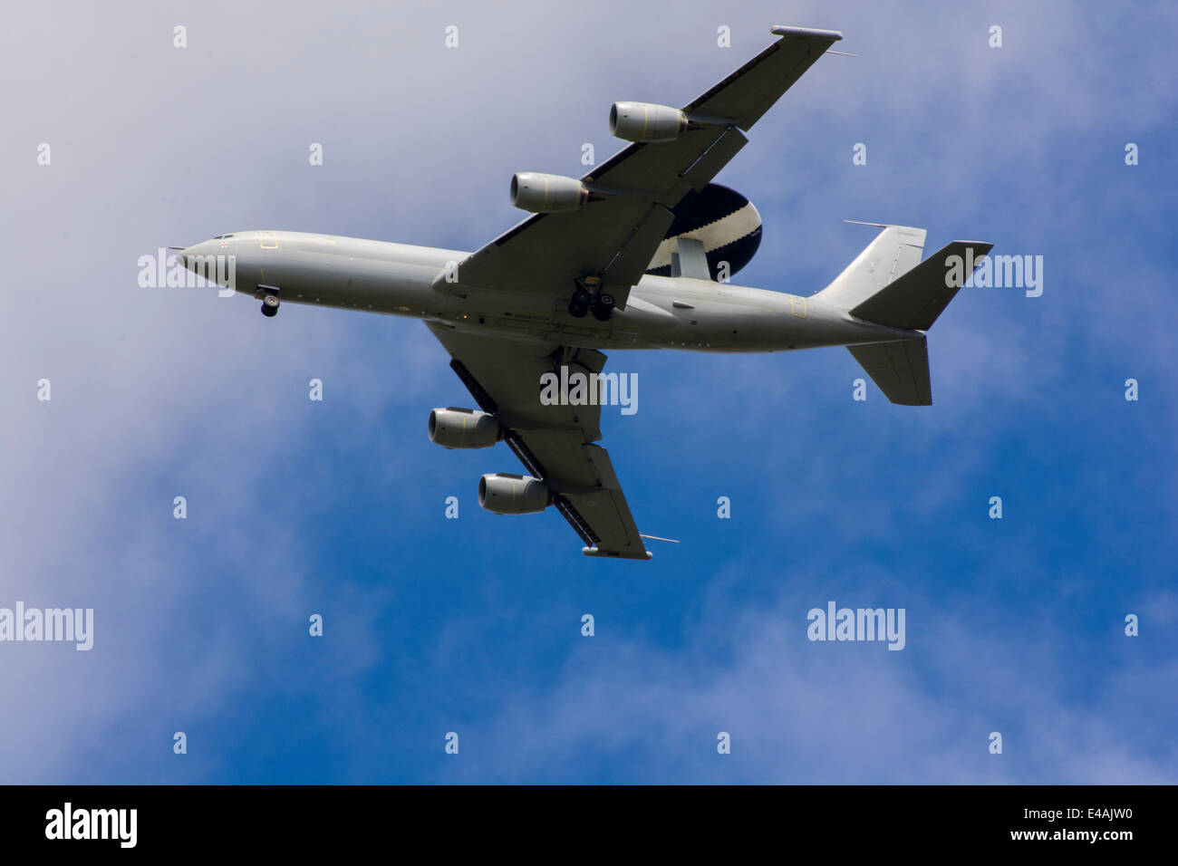 RAF E-3D AWACS Stock Photo