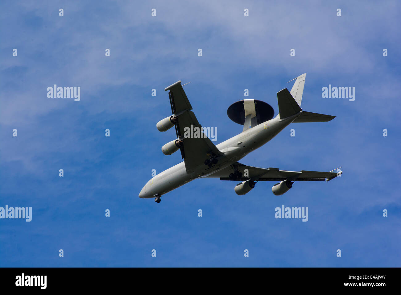RAF E-3D AWACS Stock Photo