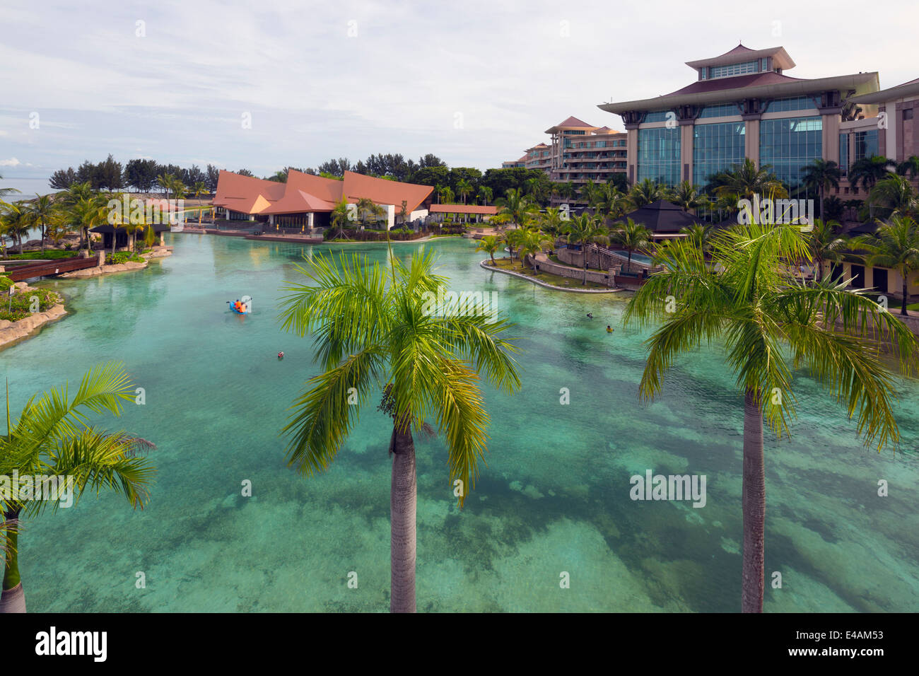 South East Asia, Kingdom of Brunei, Empire Hotel and Country Club Stock Photo