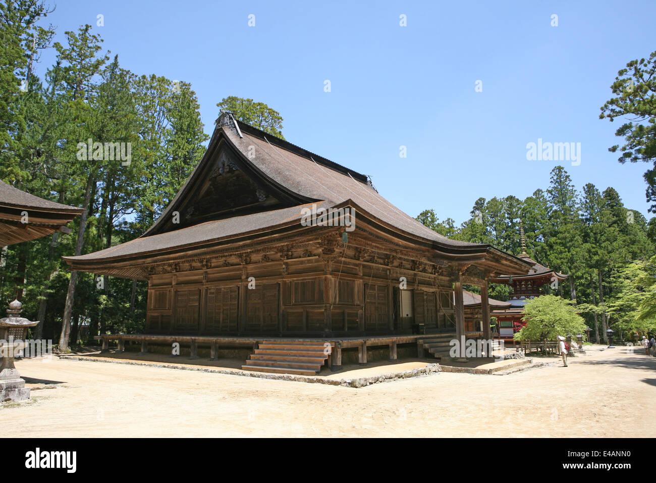 Dai Garan  complex Koyasan Koya Japan Stock Photo