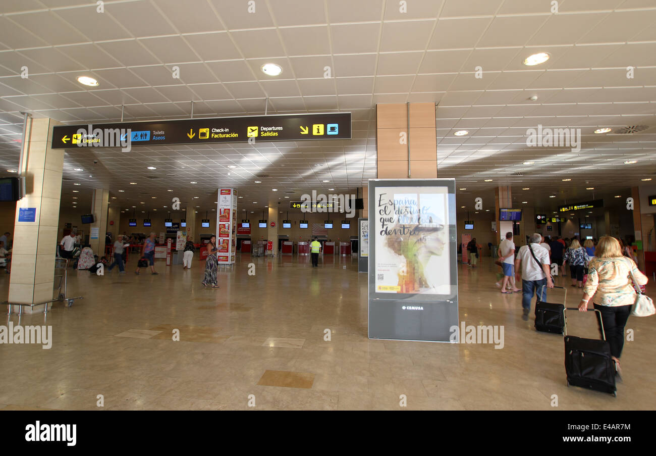 Murcia San Javier Airport, Murcia, southern Spain. Stock Photo