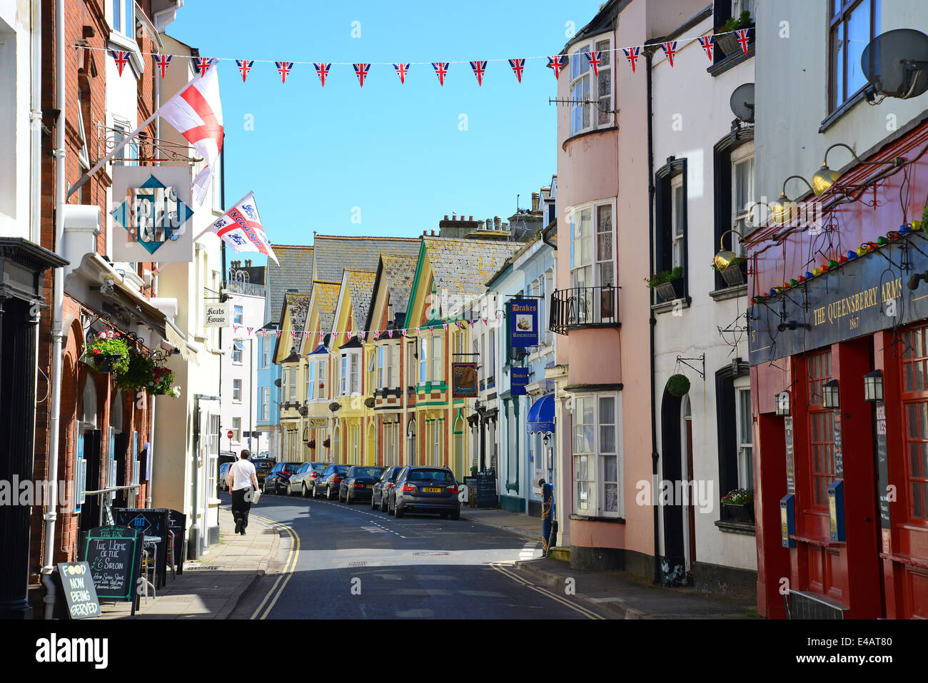 Northumberland Place, Teignmouth, Teignbridge District, Devon, England, United Kingdom Stock Photo