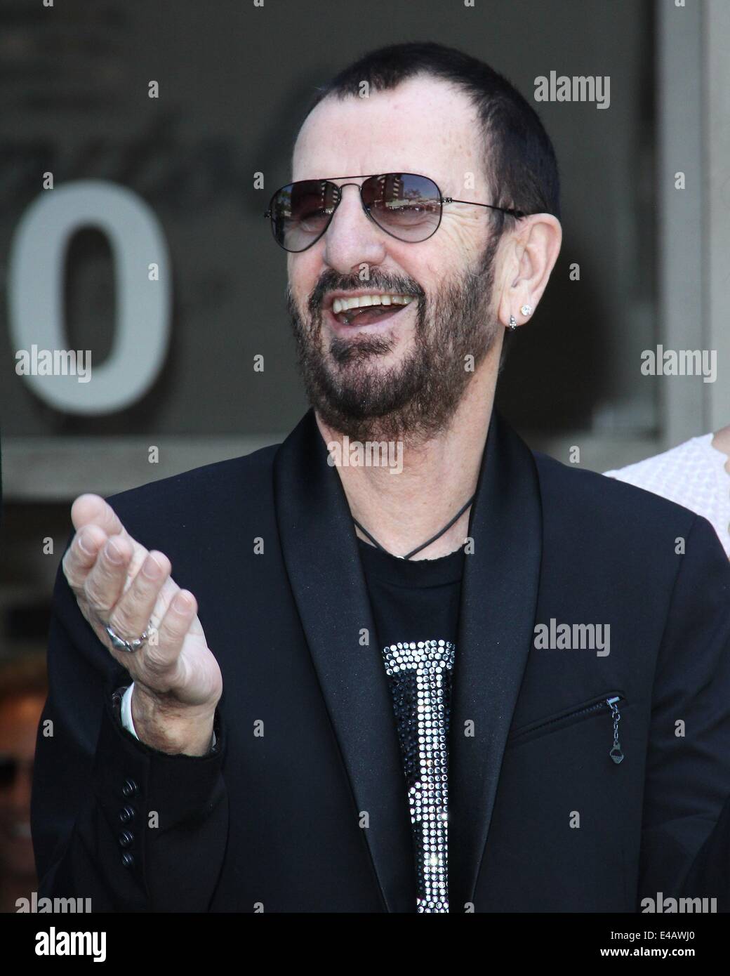 Los Angeles, California, USA. 7th July, 2014. Ringo Starr attends John