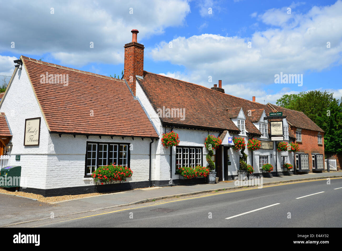 The hand and flowers marlow hires stock photography and images Alamy