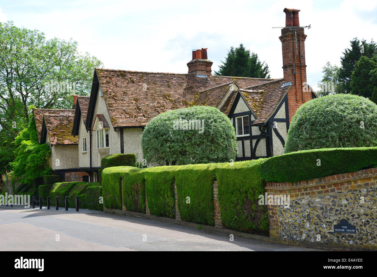 The Manor House, Medmenham, Buckinghamshire, England, United Kingdom Stock Photo