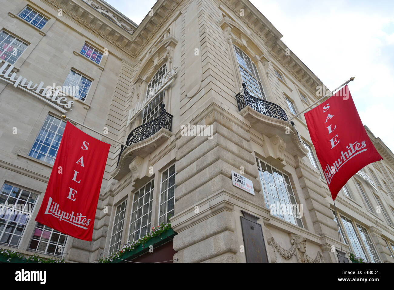 Lillywhites sports store piccadilly circus hires stock photography and