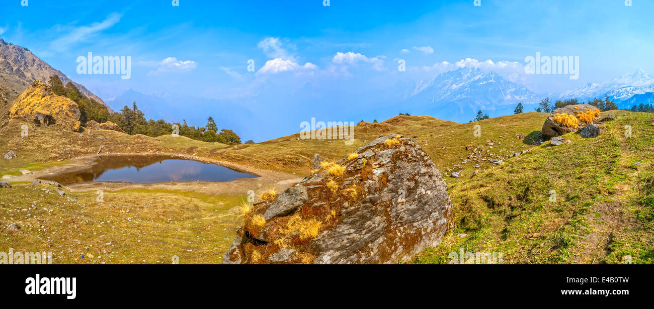 Himalayan high altitude lake hi-res stock photography and images - Alamy