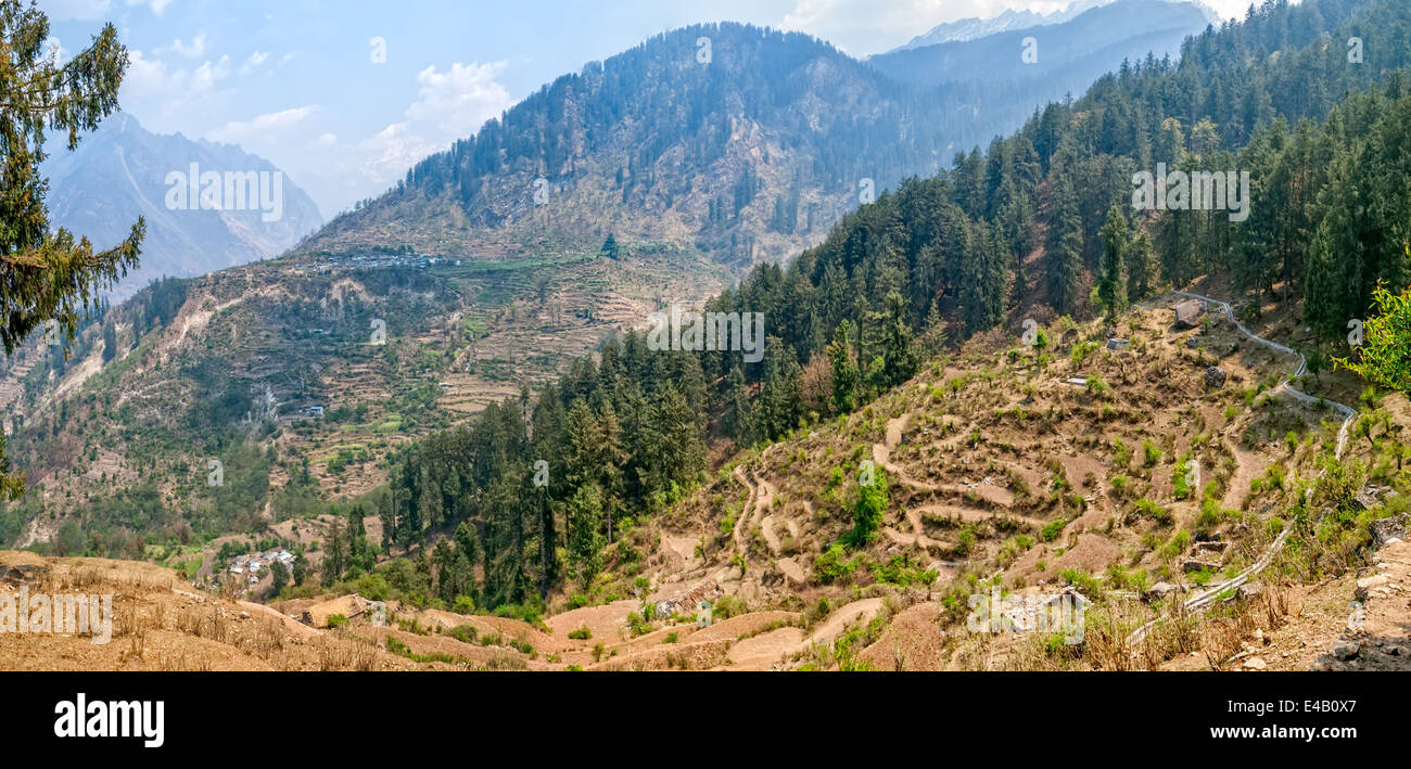 Himalayan landscape Stock Photo