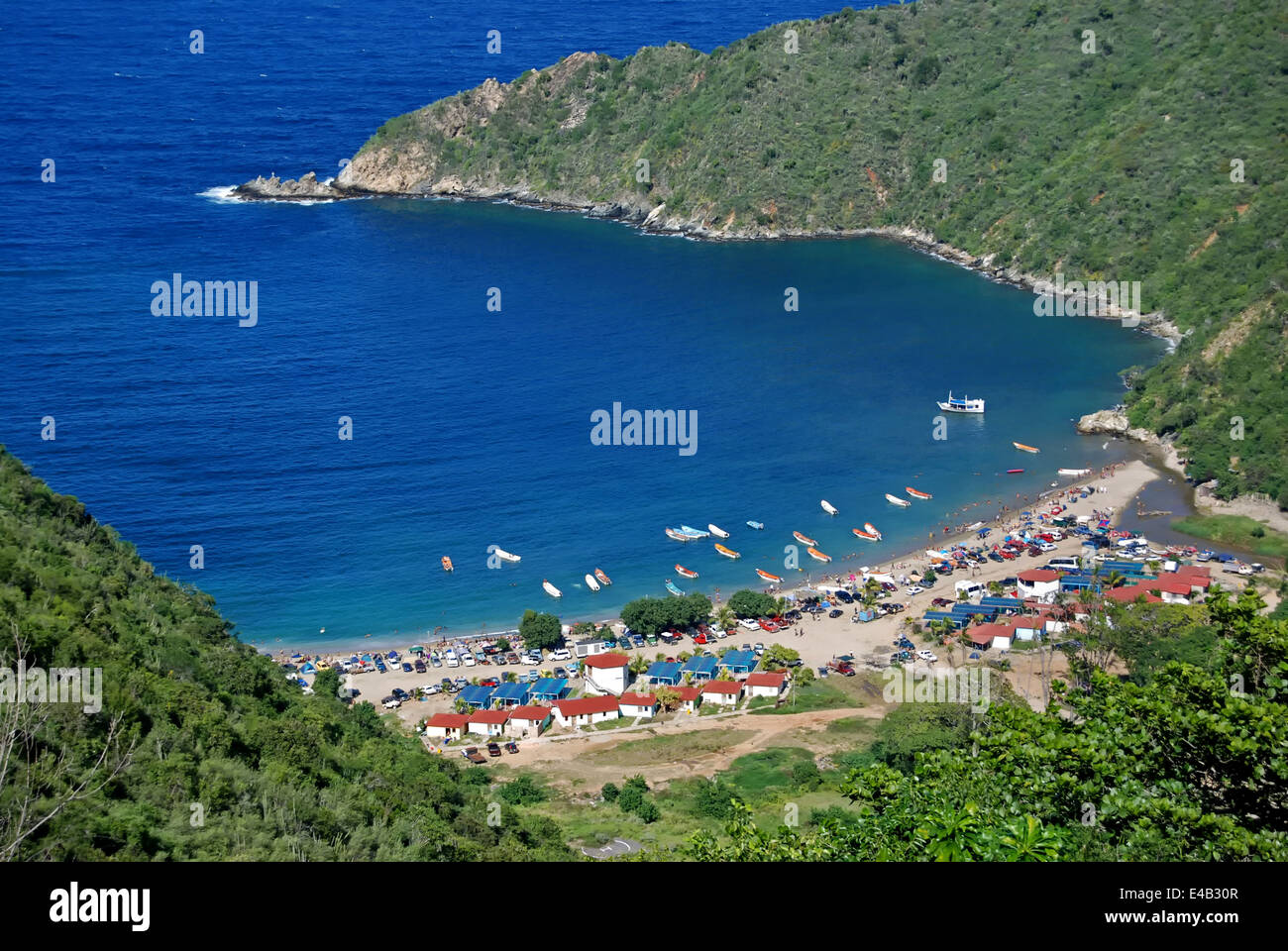 Puerto Cruz Beach Vargas State Venezuela Stock Photo Alamy