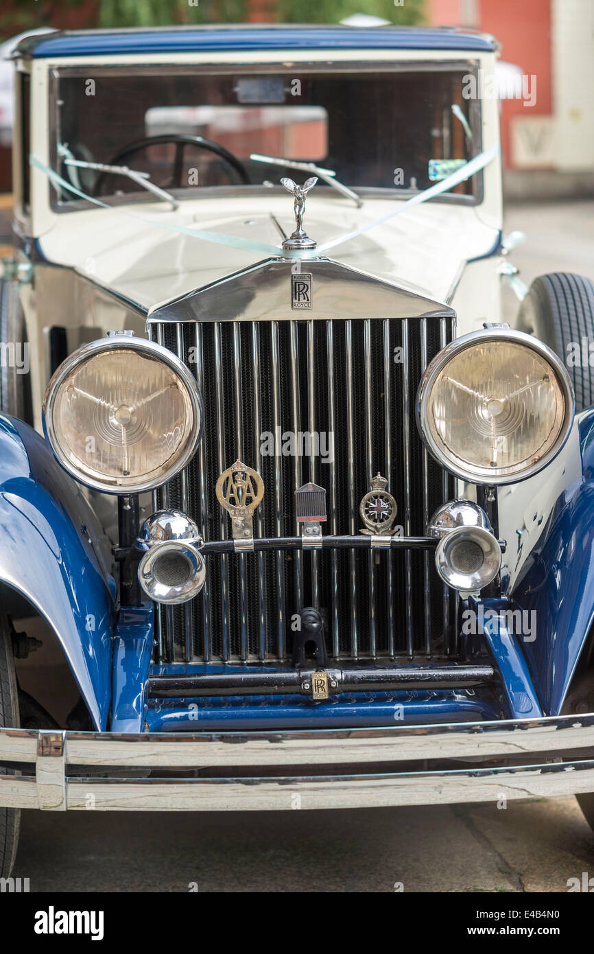 Rolls Royce Phantom 2 luxury vintage car Stock Photo