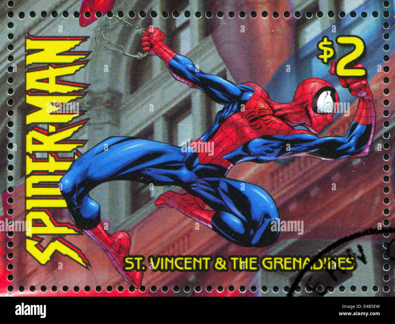 2002 Spider-Man Movie Poster Print – 8.5x11 – Tobey Maguire As Peter Parker – Marvel Reproduction