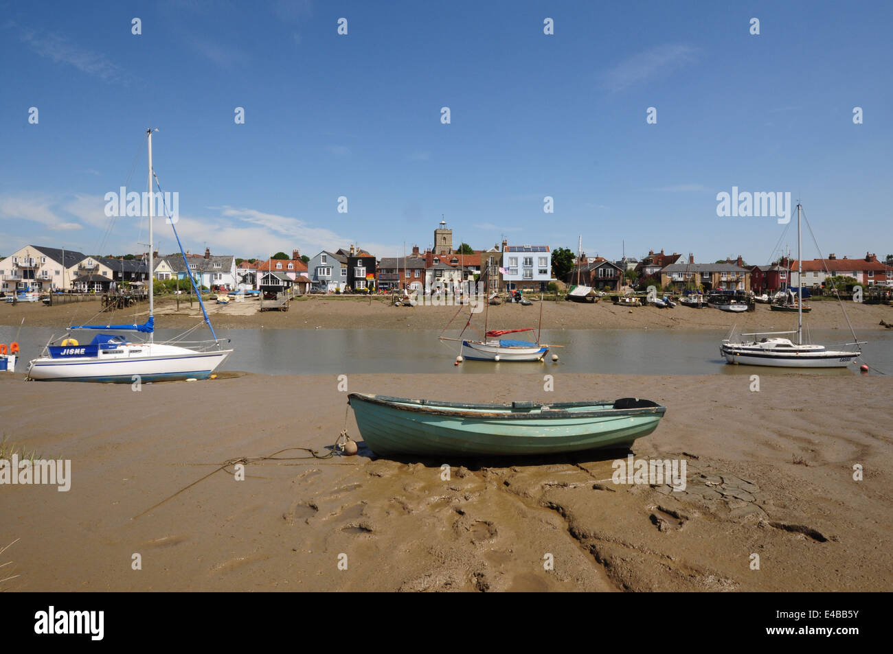 Wivenhoe on the River Colne, Essex Stock Photo Alamy
