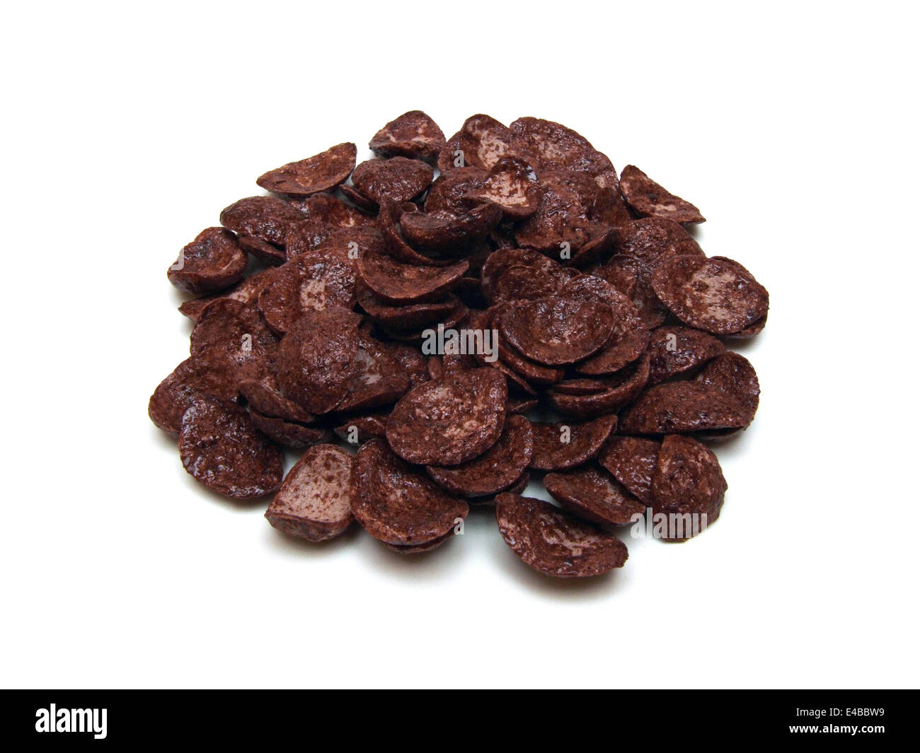 chocolate flakes Stock Photo
