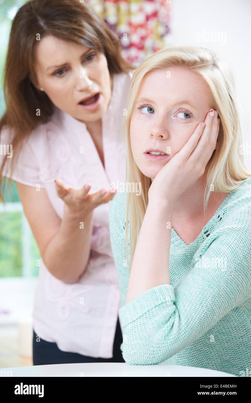 Ignoring mum hires stock photography and images Alamy