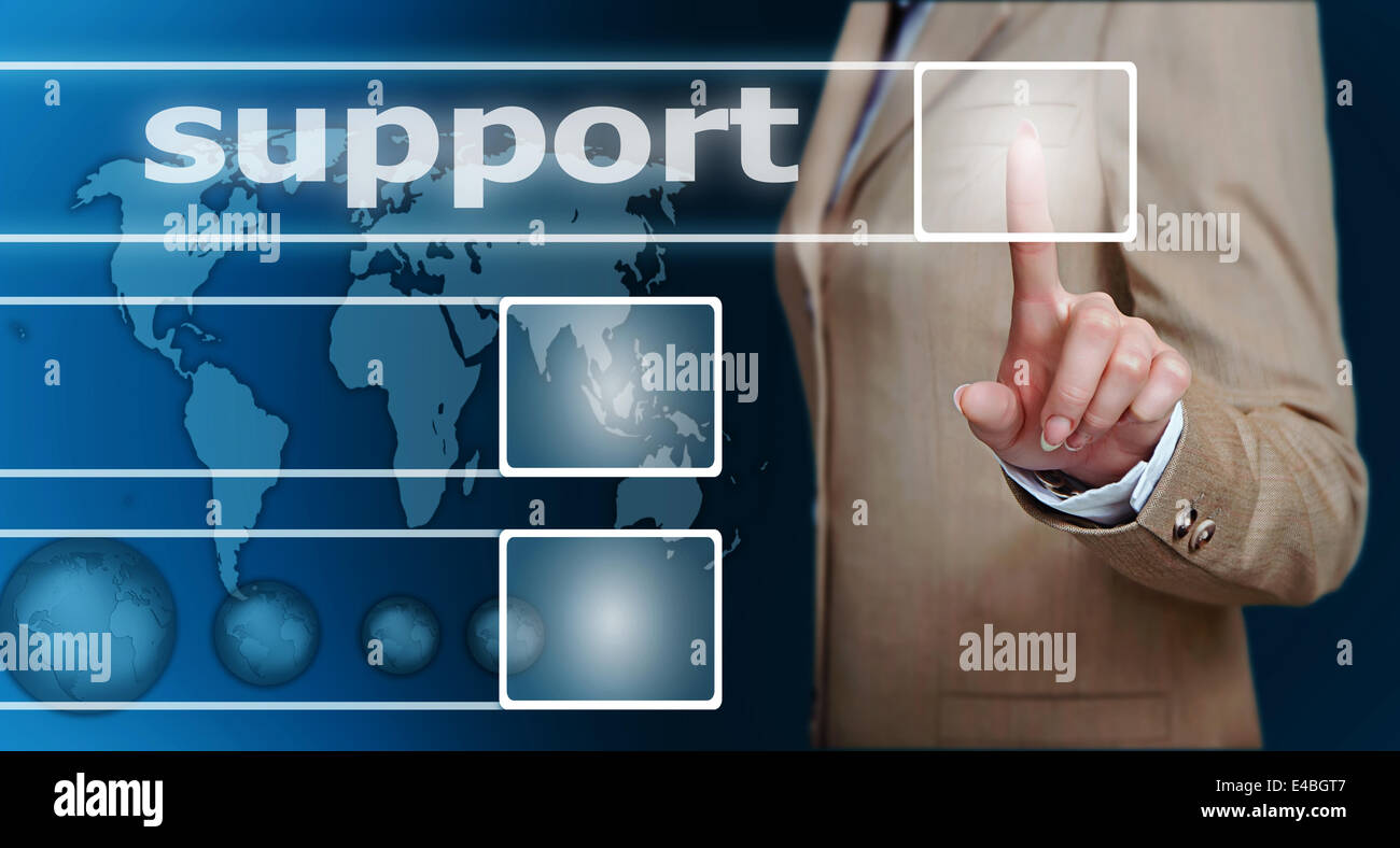 Customer support button hires stock photography and images Alamy
